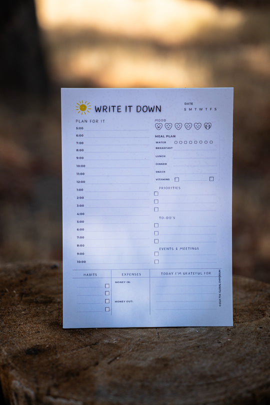 Goal Getter Planning Notepad