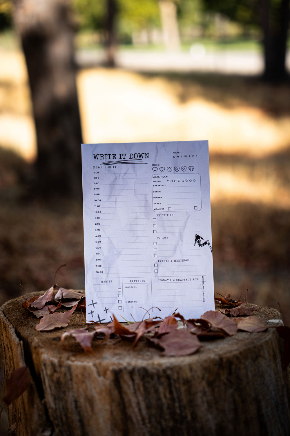 Goal Getter Planning Notepad