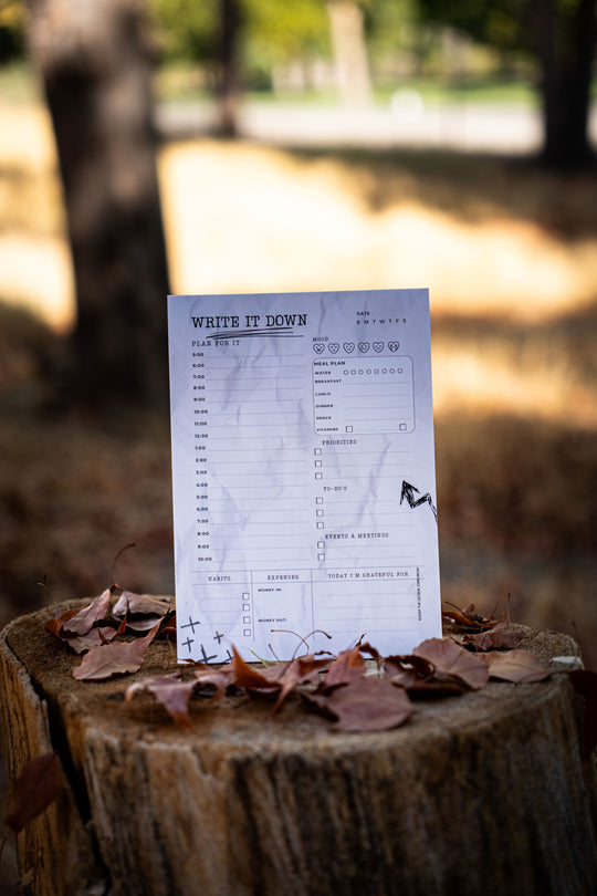 Goal Getter Planning Notepad