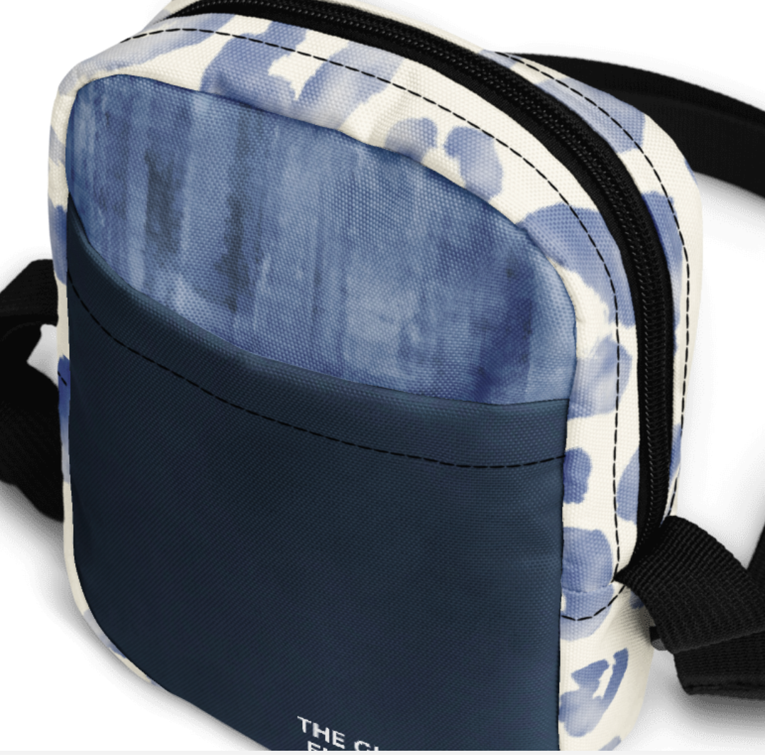 Cheetah Sky Utility crossbody bag