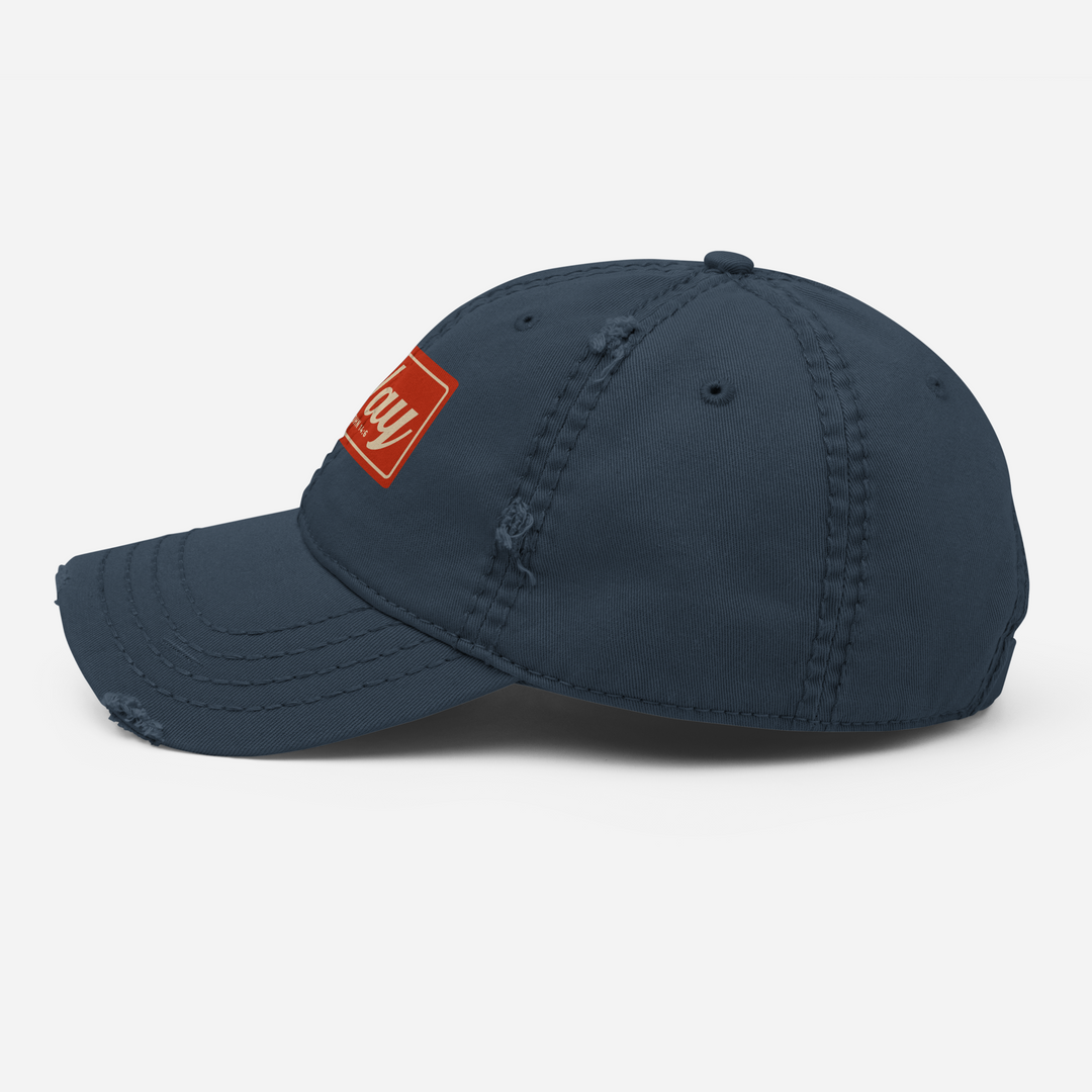 The Way John 14:6 Distressed Dad Hat