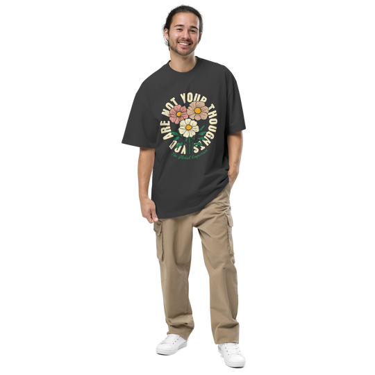 You are not Your Thoughts Oversized Faded T-shirt